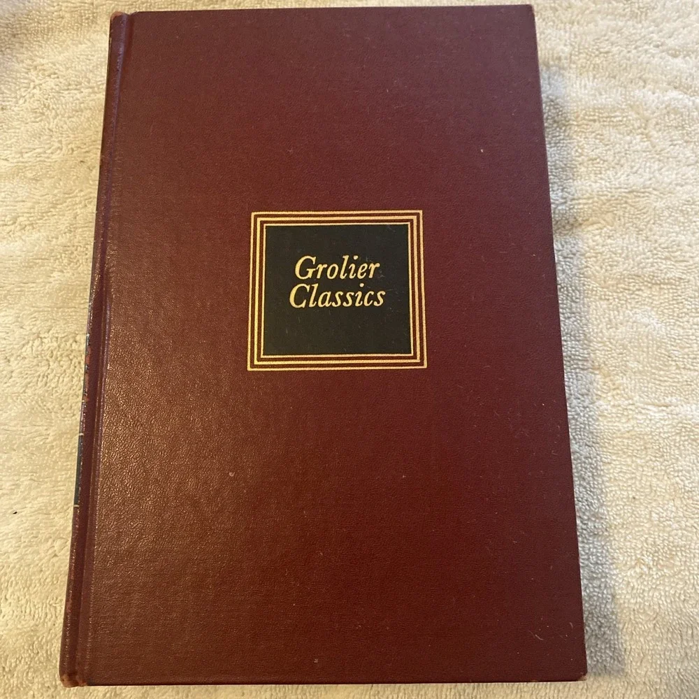 Grolier Classics Robinson Crusoe, Walden ,Marcus Aurelius, Oedipus the King 1956